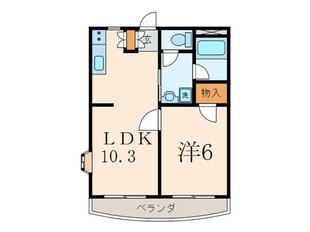 エクセル高津の物件間取画像